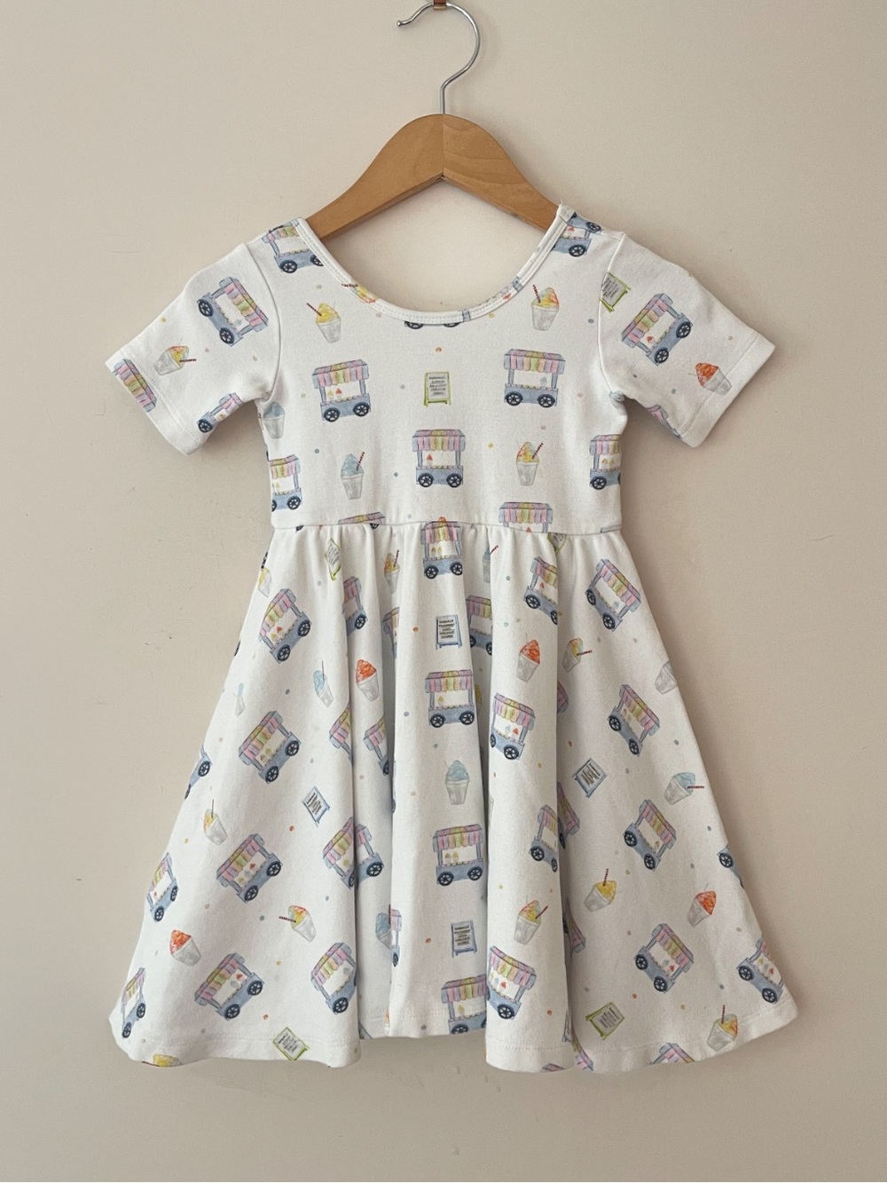 NOLA TAWK VGUC Pastel Ice Cream Stand Summer Twirl Dress
